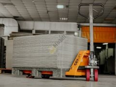 2.5 Ton Manuel Transpalet - Beyaz Nylon Teker