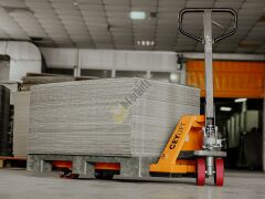 2.5 Ton Manuel Transpalet - Beyaz Nylon Teker