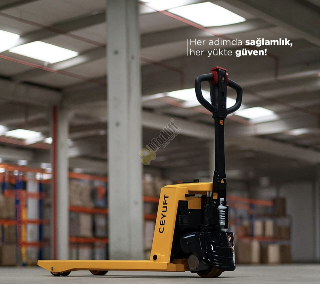 2 Ton Lityum Akülü Transpalet