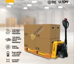 2.5 Ton Lityum Akülü Transpalet