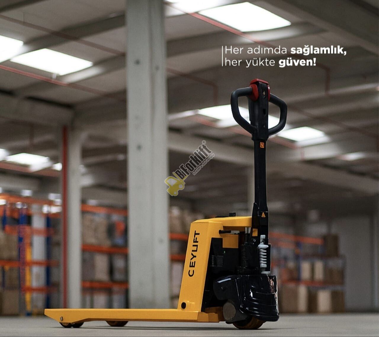 2.5 Ton Lityum Akülü Transpalet