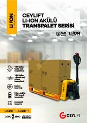 2.5 Ton Lityum Akülü Transpalet