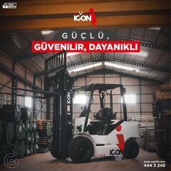 ICON 3.5 TON DİZEL FORKLİFT | 3.30 ASANSÖR