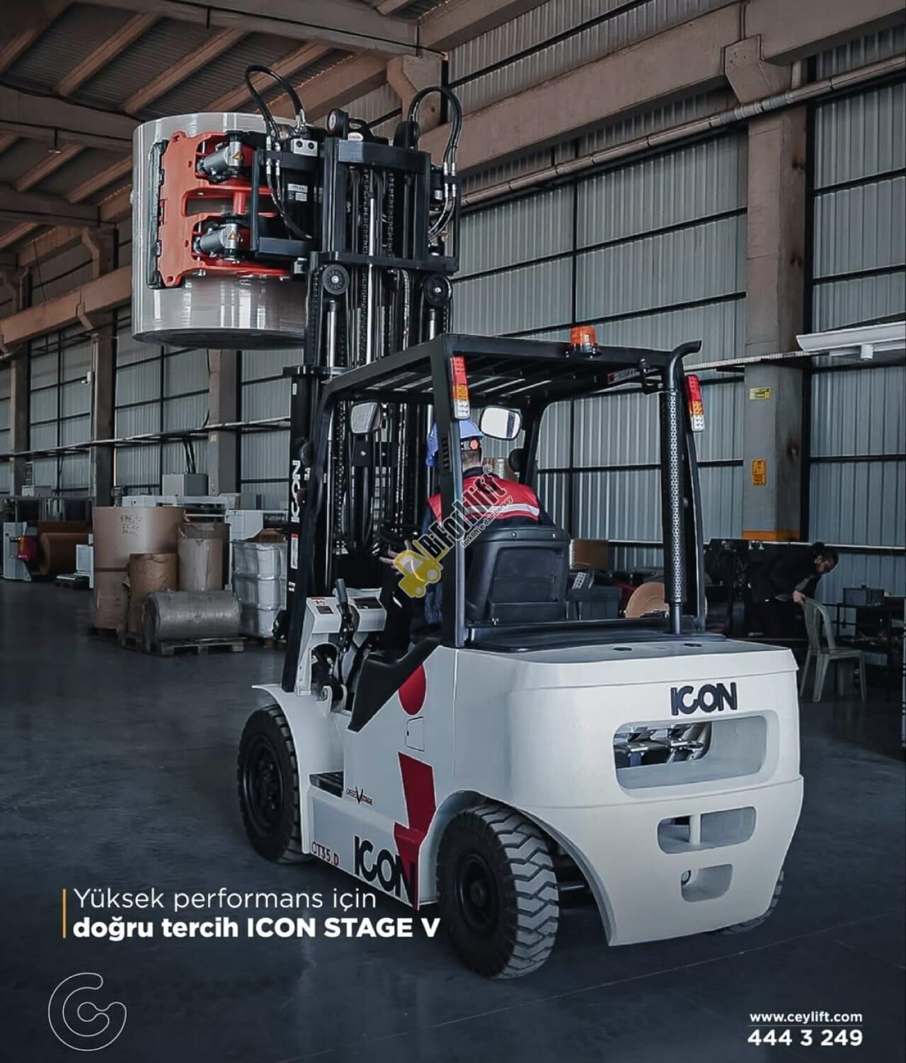 Ceylift ICON 3.5 Ton Dizel Forklift | 4.70 Asansör